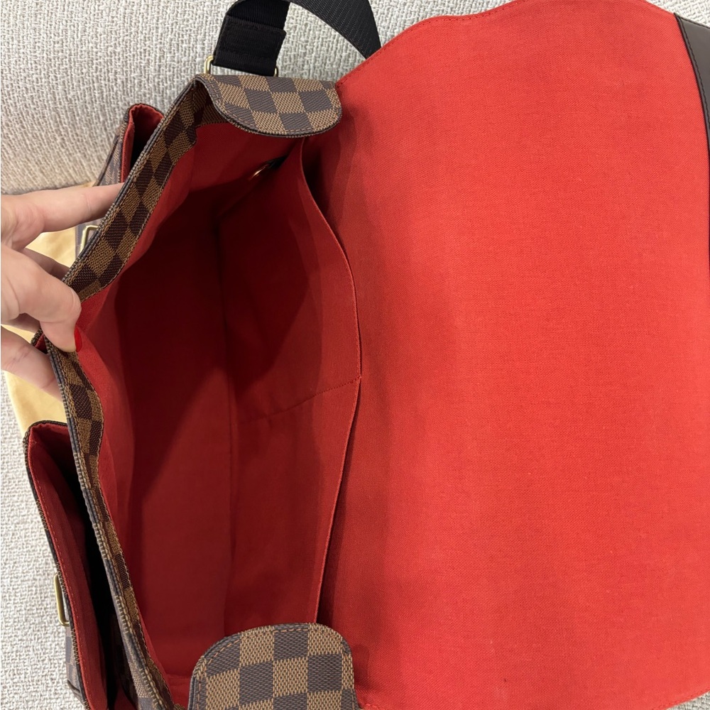 Authentic Louis Vuitton NEW Broadway damier ebene unisex messenger laptop bag - Picture 12 of 16